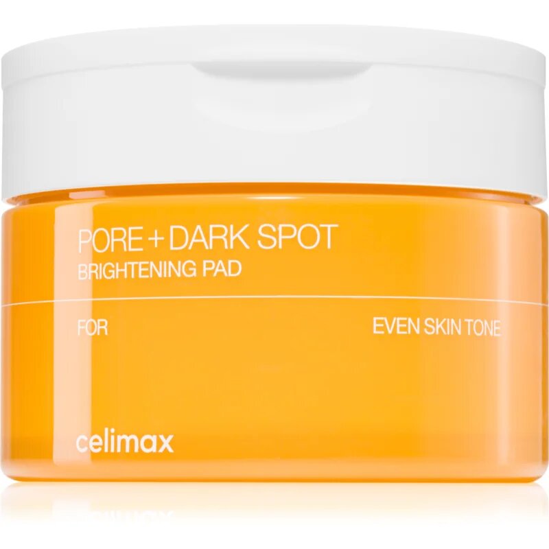 celimax Pore+Dark Spot Brightening Pad тонизиращи възглавнички за освежаване и хидратация 80 бр.