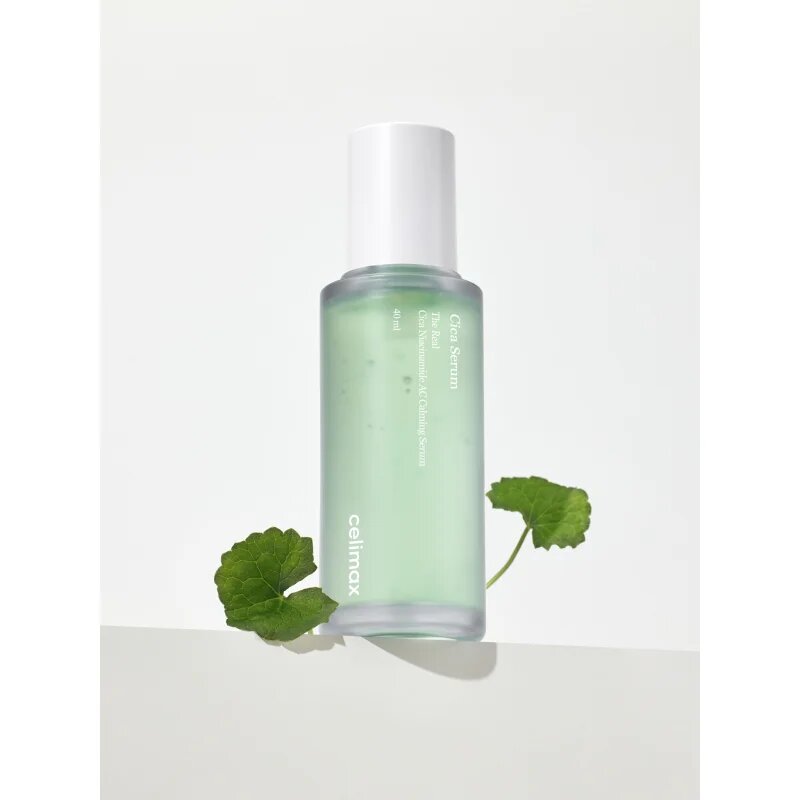 celimax The Real Cica Niacinamide AC Calming Serum успокояващ серум за чувствителна кожа склонна към акне 40 мл.