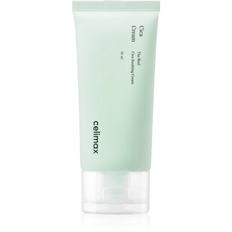 celimax The Real Cica Soothing Cream лек успокояващ крем с гел текстура 50 мл.
