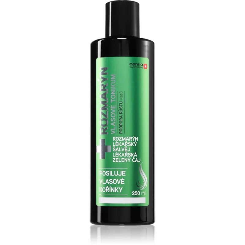 Cemio Rosemary tonic тоник за коса за растеж на косата и укрепване от корените 250 мл.
