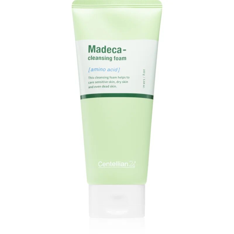 Centellian24 Madeca Amino Acid Cleansing Foam ексфолираща почистваща пяна с успокояващ ефект 160 гр.