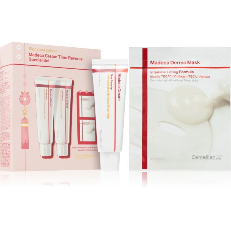 Centellian24 Madeca Cream Time Reverse Signature Edition подаръчен комплект за възстановяване стегнатостта на кожата