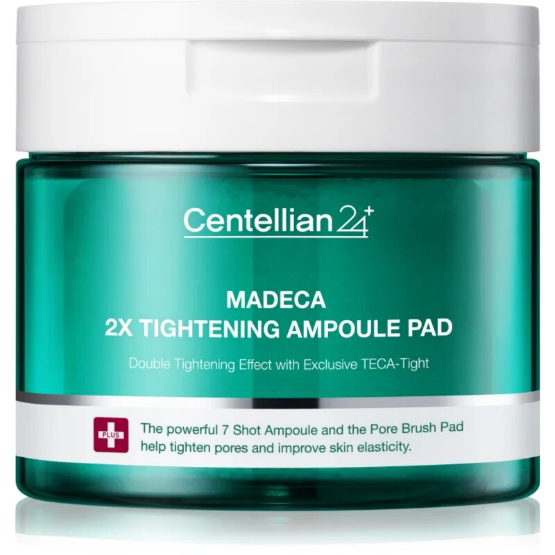 Centellian24 Madeca Double Tightening Ampoule Pad тонизиращи възглавнички за разширени пори и бръчки 60 бр.