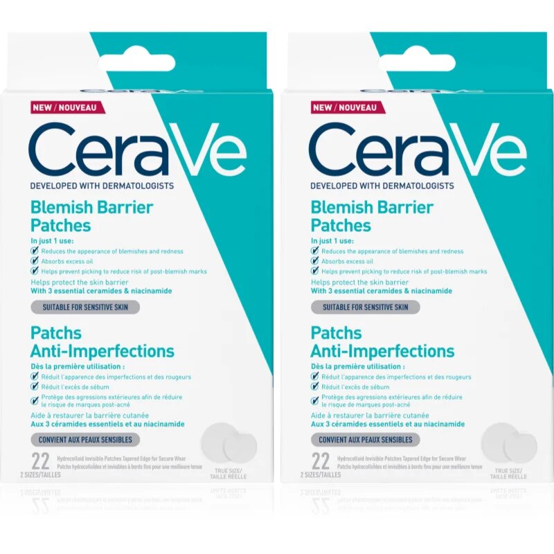 CeraVe Blemish Control Barrier Patches комплект против несъвършенствата на акнозна кожа