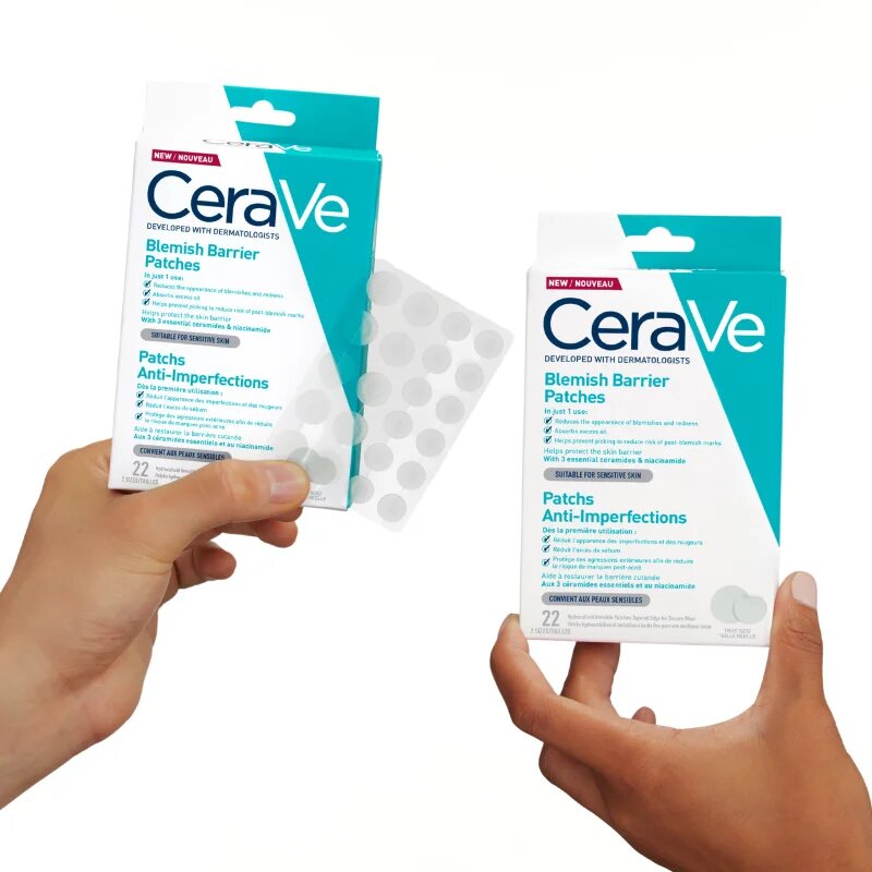CeraVe Blemish Control Barrier Patches лепенки за проблемна кожа против акне 22 бр.