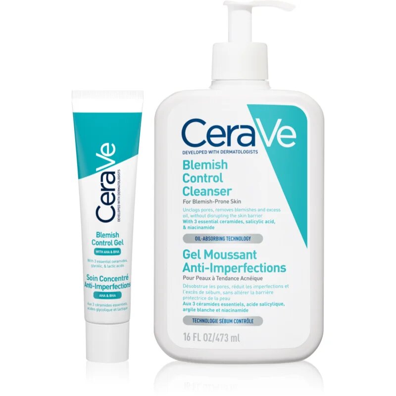 CeraVe Blemish Control Cleanser комплект против несъвършенства на кожата