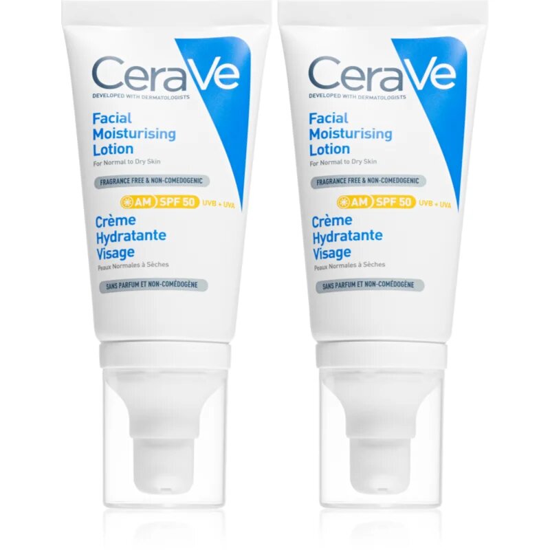 CeraVe Moisturizers Facial Moisturising Lotion комплект за интензивна хидратация