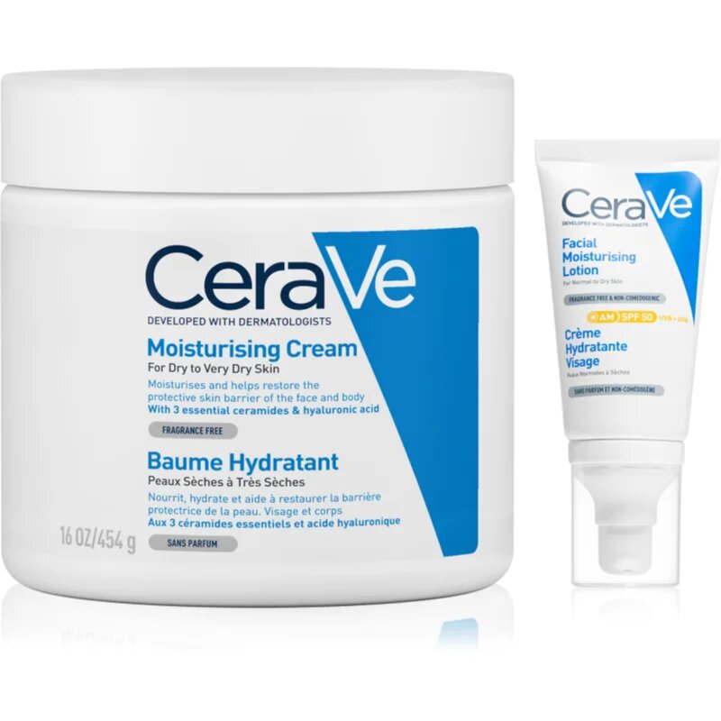 CeraVe Moisturizers комплект за интензивна хидратация