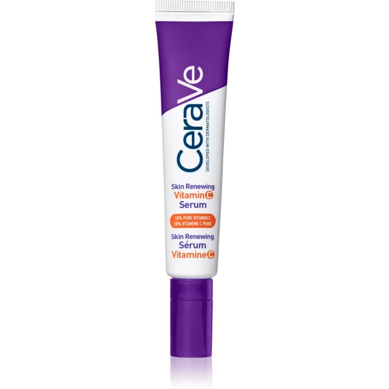 CeraVe Skin Renewing Vitamin C Serum озаряващ серум с витамин С възстановяващ кожната бариера 30 мл.