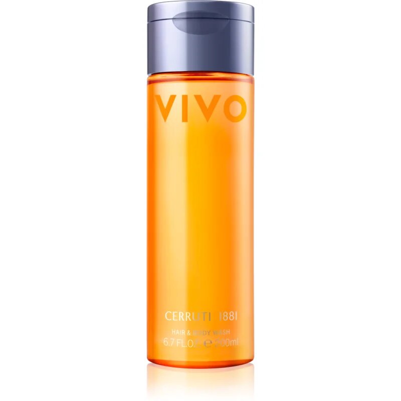 Cerruti 1881 Vivo душ гел за тяло и коса за мъже 200 мл.