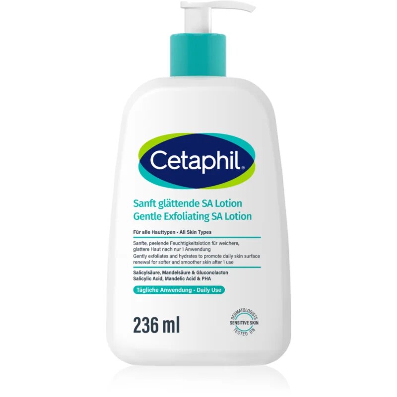 Cetaphil Gentle Exfoliating SA Lotion нежен ексфолиращ крем за всички типове кожа на лицето 236 мл.