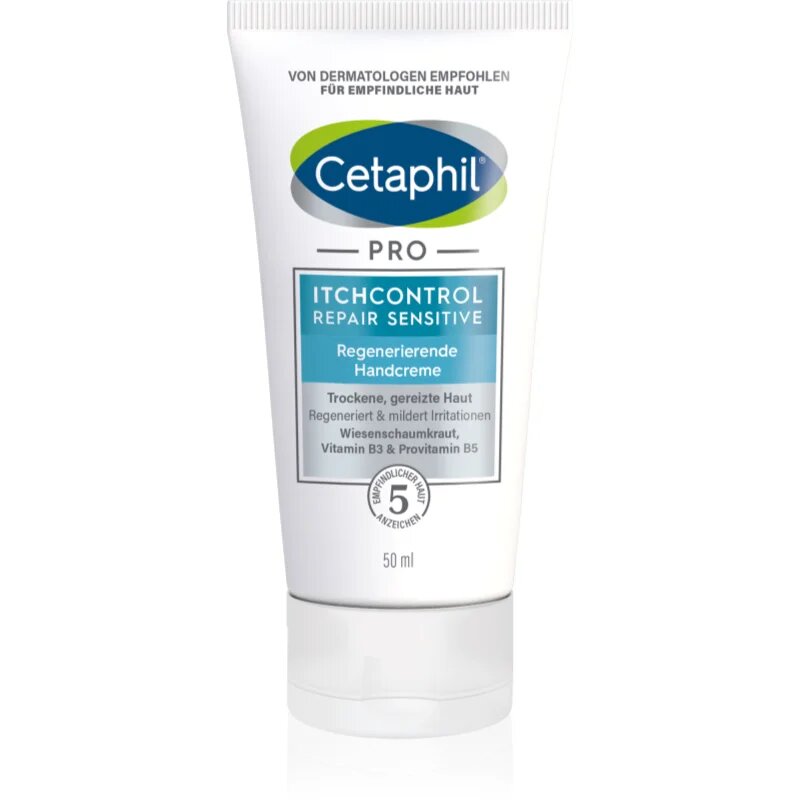 Cetaphil PRO ItchControl Repair Sensitive Regenerating Hand Cream регенериращ крем за ръце за чувствителна кожа 50 мл.