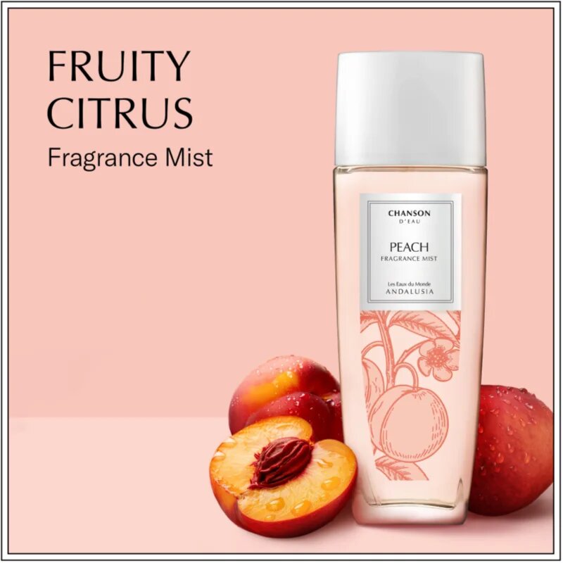Chanson d'Eau Les Eaux Du Monde Peach спрей за тяло за жени 75 мл.