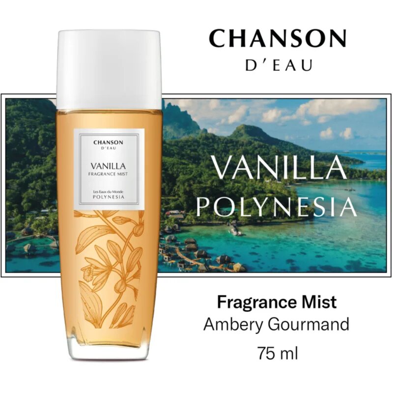 Chanson d'Eau Les Eaux Du Monde Vanilla спрей за тяло за жени 75 мл.