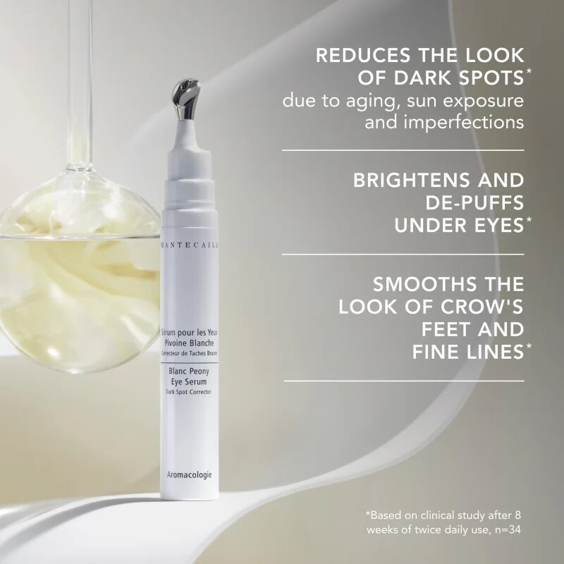 Chantecaille Blanc Peony Eye Serum нощен серум против тъмни кръгове 15 мл.
