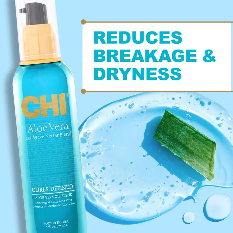 CHI Aloe Vera Curls Defined сухо олио за къдрава коса 89 мл.
