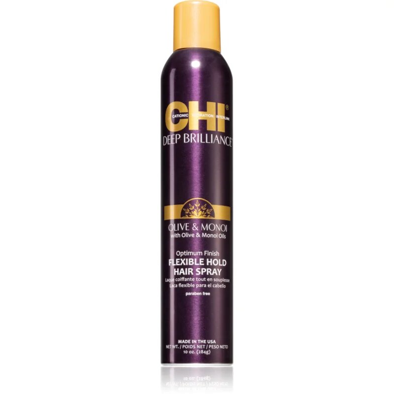 CHI Brilliance Flexible Hold Hair Spray лак за коса с лека фиксация 284 гр.