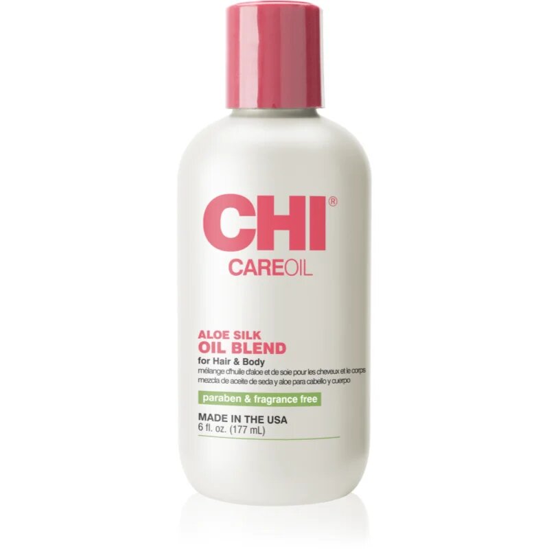CHI Care Oil Aloe Silk Oil Blend хидратиращо олио за коса и тяло 177 мл.
