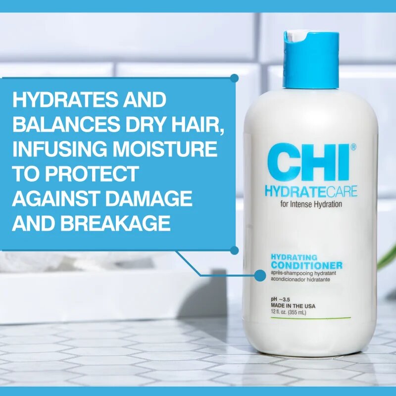 CHI HYDRATECARE Hydrating Conditioner дълбоко хидратиращ балсам за суха коса 355 мл.