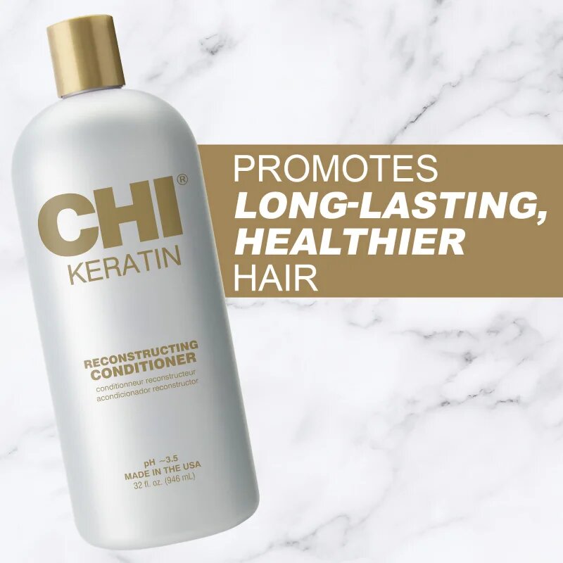 CHI Keratin балсам с кератин за суха и непокорна коса 946 мл.