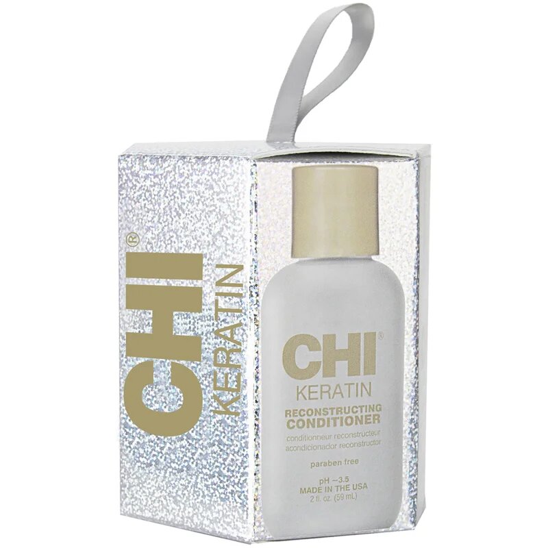 CHI Keratin Gift Set подаръчен комплект за блясък и мекота на косата 1 бр.