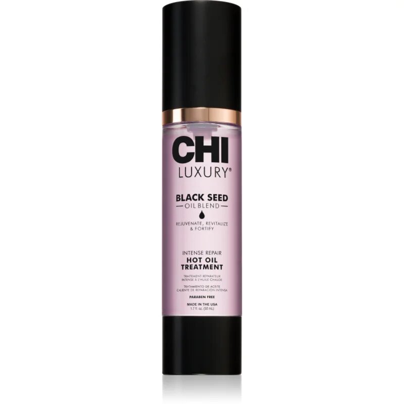 CHI Luxury Black Seed Oil Intense Repair Hot Oil Treatment интензивна грижа с масло За коса 50 мл.
