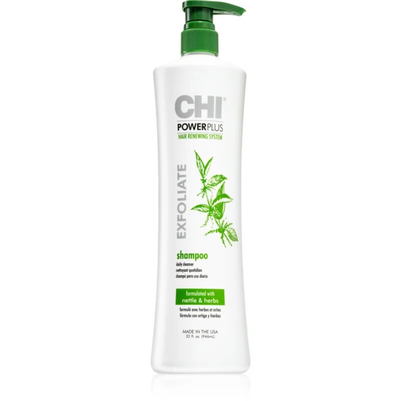 CHI Power Plus Exfoliate Shampoo ексфолиращ шампоан за възобновяване на скалпа 946 мл.