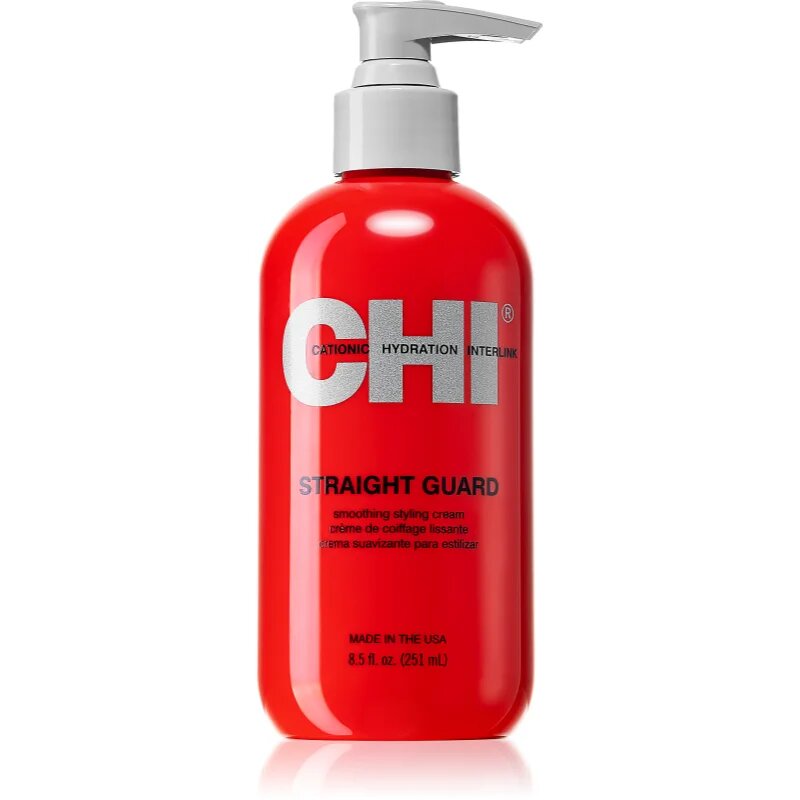 CHI Straight Guard изглаждащ крем За коса 251 мл.