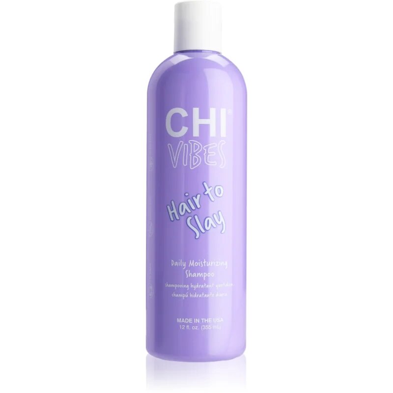 CHI Vibes Hair To Slay Daily Moisturizing Shampoo хидратиращ шампоан за цъфтяща коса 355 мл.