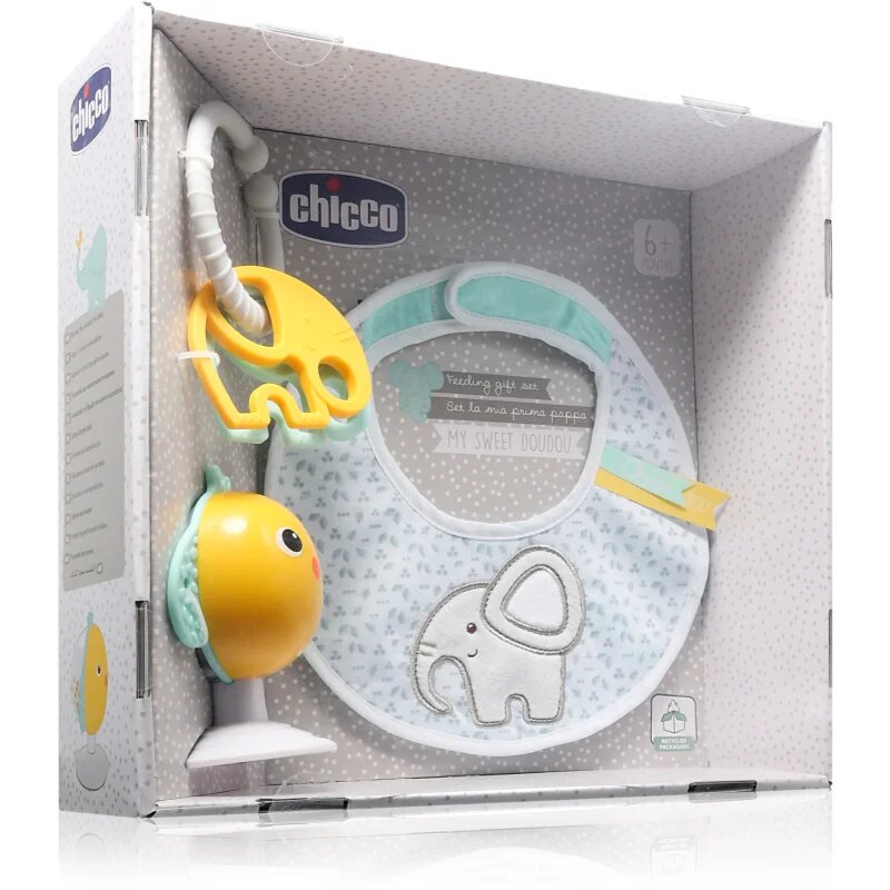 Chicco Feeding Gift Set My Sweet Doudou подаръчен комплект 6m+