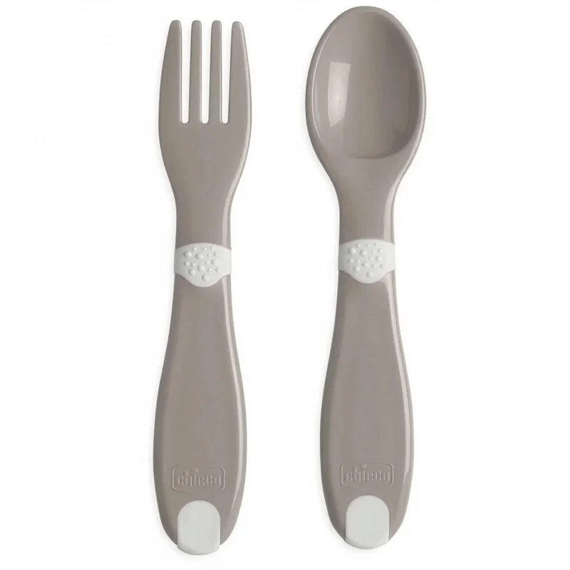 Chicco First Cutlery прибор за деца 12m+ 2 бр.