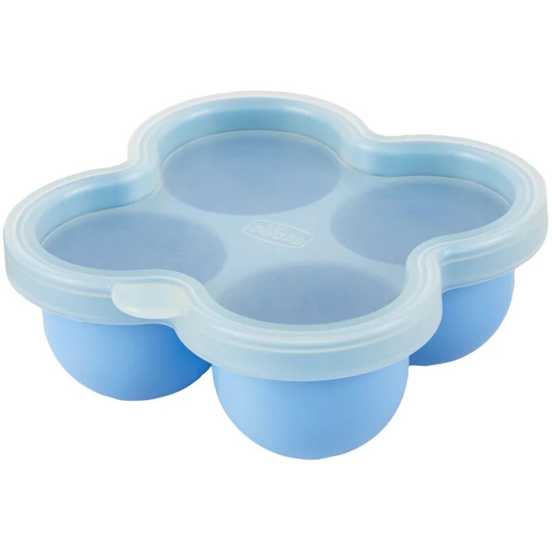 Chicco Multifunctional Food Storage Container Blue съд за храна 4x60 мл.