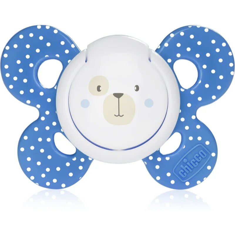 Chicco Physio Comfort 6-16m биберон Bear 1 бр.