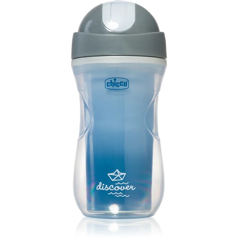 Chicco Sport Blue термочаша със сламка 14m+ 1 бр.