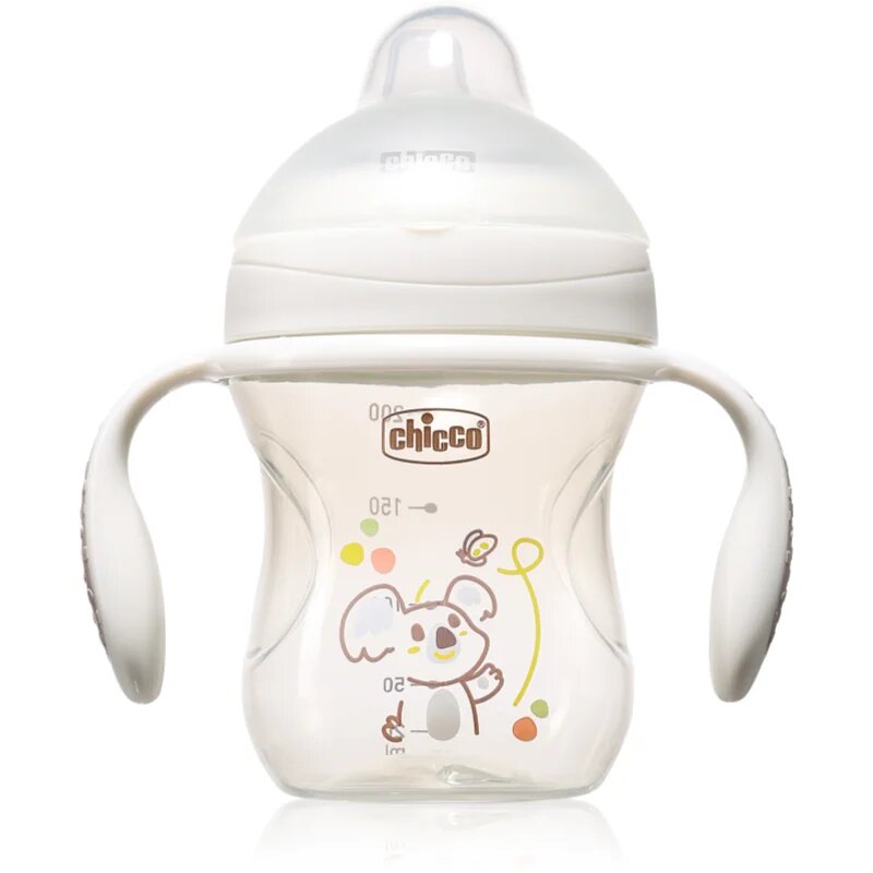Chicco Transition Cup 4m+ преходна чаша с дръжки Grey 1 бр.
