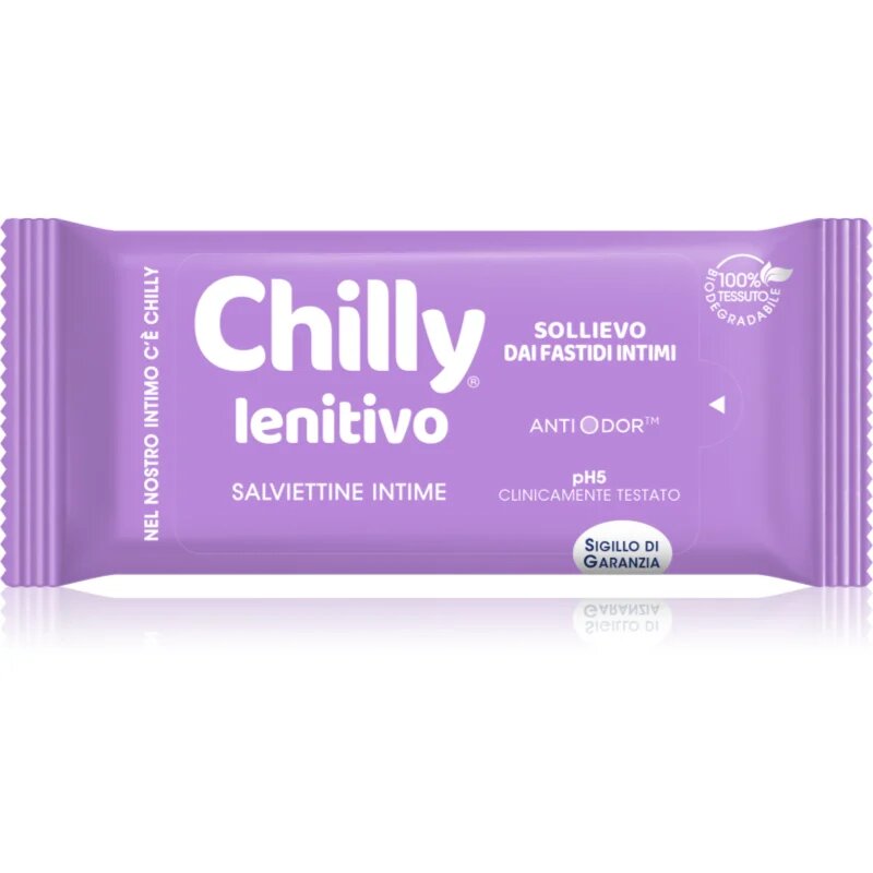 Chilly Soothing Intimate Wipes кърпички за интимна хигиена 12 бр.