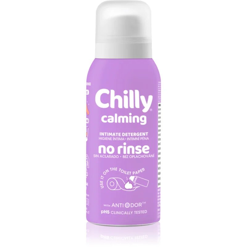 Chilly Soothing No Rinse нежна почистваща пяна за интимна хигиена 100 мл.
