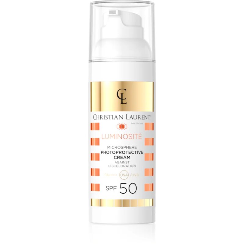 Christian Laurent Luminosité SPF 50 успокояващ дневен крем против зачервяване 50 мл.