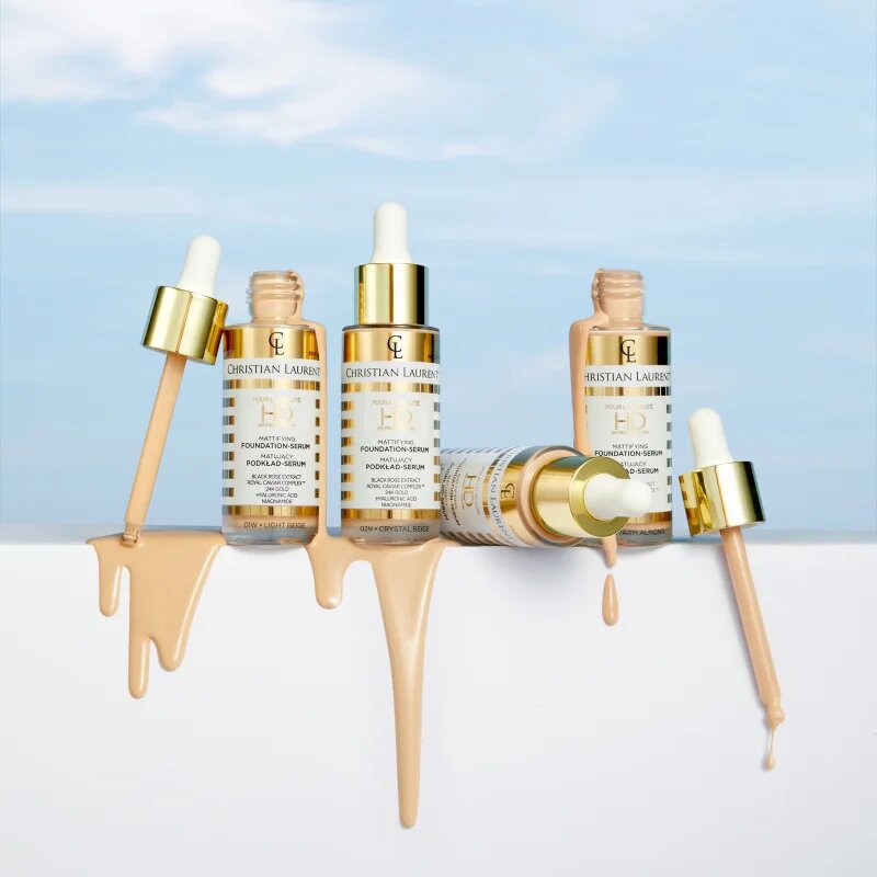 Christian Laurent Pour La Beauté HD 4M Pixel Fusion озаряващ серум-база за лице цвят 01 Light Beige 32 мл.