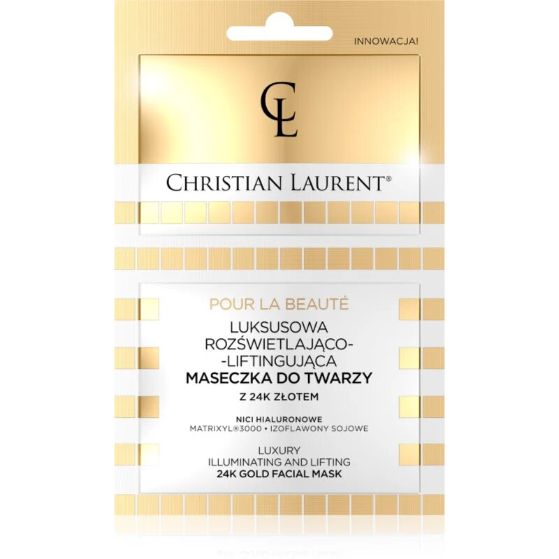 Christian Laurent Pour La Beauté стягаща маска за лице с хидратиращ ефект 2x5 мл.