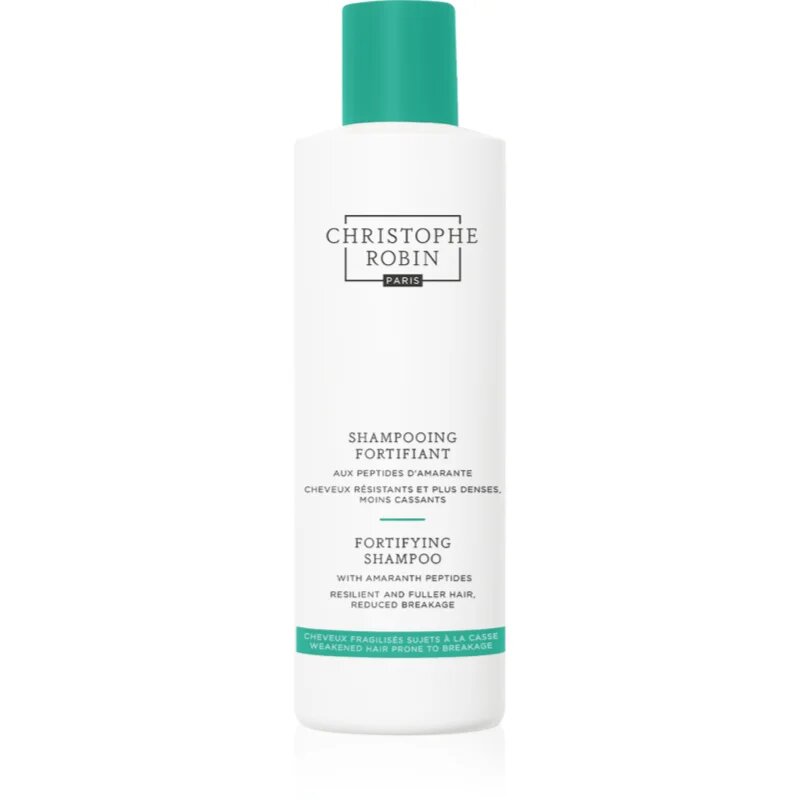 Christophe Robin Fortifying Shampoo with Amaranth Peptides изключително нежен шампоан против косопад 250 мл.