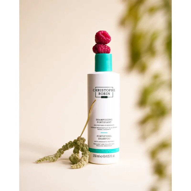 Christophe Robin Fortifying Shampoo with Amaranth Peptides изключително нежен шампоан против косопад 250 мл.