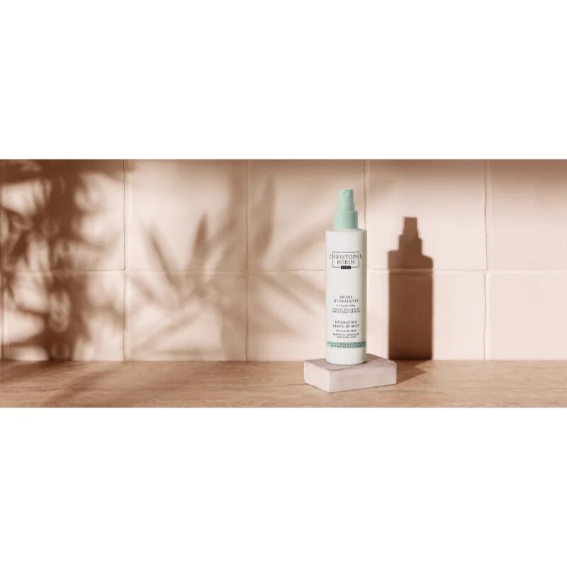 Christophe Robin Hydrating Leave-In Mist подхранващ и хидратиращ спрей за суха и чувствителна коса 150 мл.