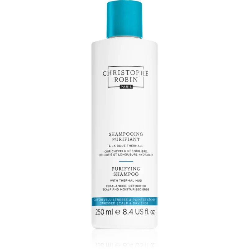 Christophe Robin Purifying почистващ детоксикиращ шампоан 250 мл.