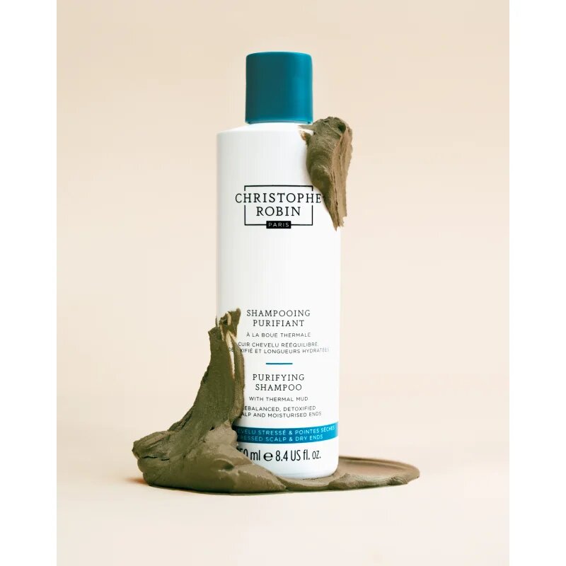 Christophe Robin Purifying почистващ детоксикиращ шампоан 250 мл.