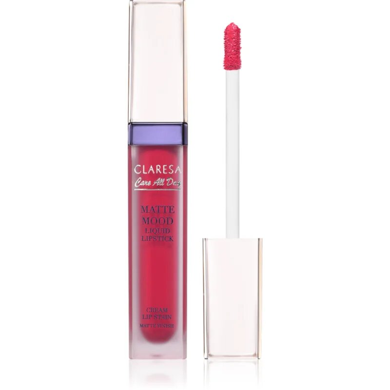 Claresa Care All Day Matte Mood Liquid Lipstick матиращо течно червило цвят 06 Bliss 7 мл.