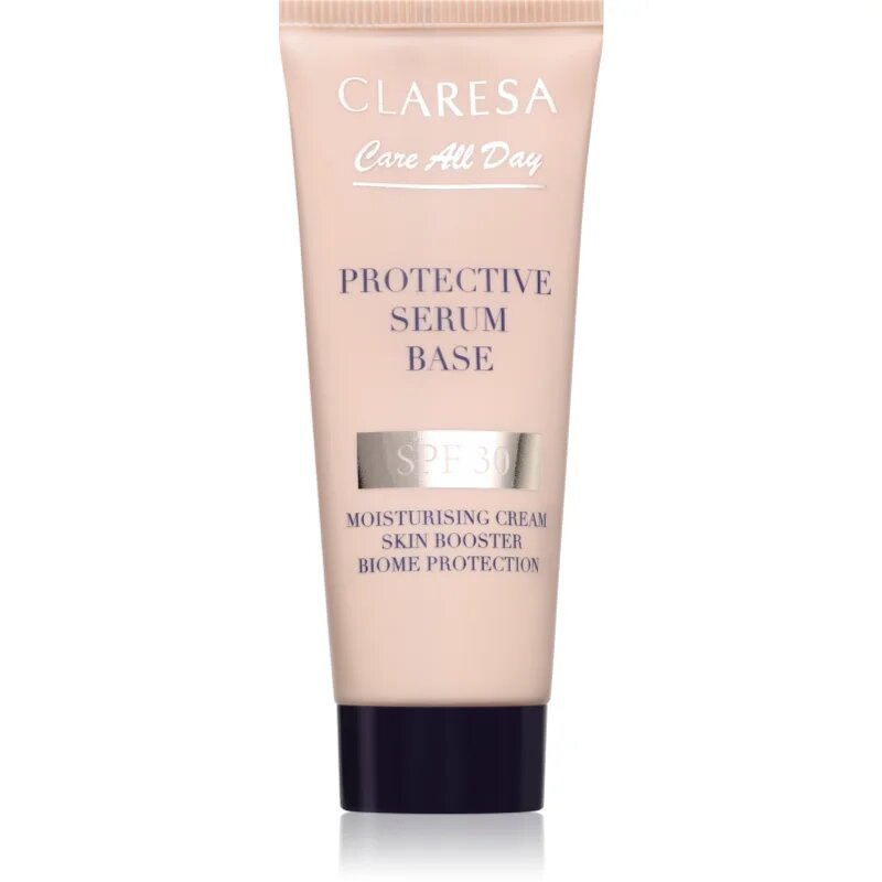 Claresa Care All Day Protective Serum Base хидратиращ серум за лице за защита на кожата SPF 30 Universal 30 мл.