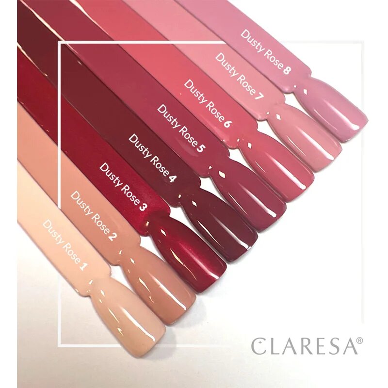 Claresa SoakOff UV/LED Color Dusty Rose гел лак за нокти цвят 5 5 гр.