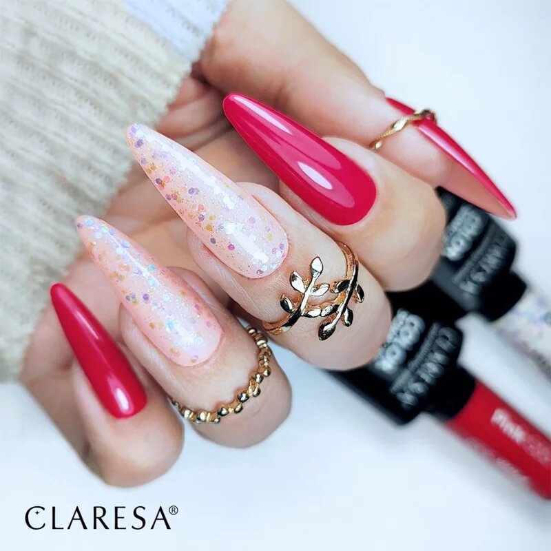 Claresa SoakOff UV/LED Color Glitter гел лак за нокти цвят 2 5 гр.