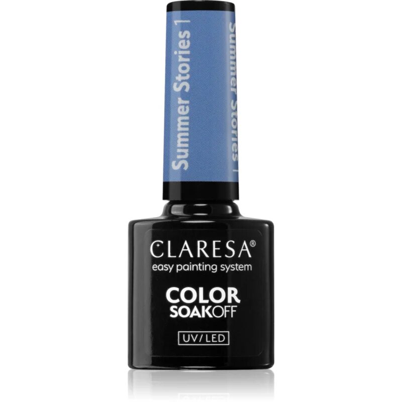 Claresa SoakOff UV/LED Color Summer Stories гел лак за нокти цвят 1 5 гр.